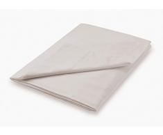 Peacock Blue Hotel Thread Count Plain Dye Drap Plat, 100% Coton Percale peignÃ© 300 Fils au Pouce carrÃ©, Cachemire, Simple