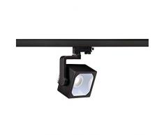 EURO CUBE spot. noir. LED 4000K. 30°. IRC 90. adaptateur 3 all inclus