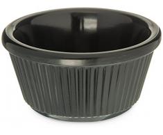 Carlisle Ramequin Rond cannelÃ© 90 ml Noir Unique