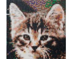 Efco Chat Photo Perle Perles par Nombre avec Accessoires, en Plastique, Multicolore, 5Â x 5Â mm, 3600-piece