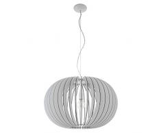 EGLO 95026 Lampe sur pied, Acier Inoxydable