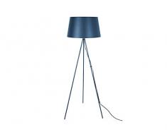 Leitmotiv LM1825BL Lampadaires, Le Fer, Bleu foncÃ©
