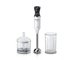 Bosch Hausgeräte MS6CA4120 ErgoMixx Mixeur plongeant 800 en plastique Blanc/anthracite