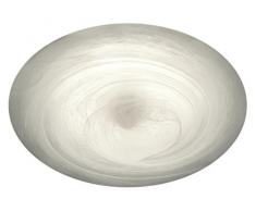 Trio leuchten plafonnier lED en verre blanc albâtre 656613001