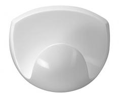 Bisk Athena Crochet Mural, Plastique, Blanc, 6Â x 3.3Â x 5Â cm