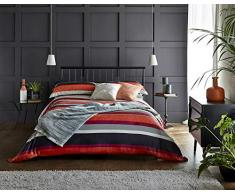 Harlequin Banzai Housse de Couette, 100% Satin de Coton, 200 Fils/cmÂ², Magenta, 230x220