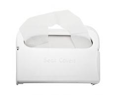 Garcia de Pou pour abattant WC Distributeur, 41Â x 29Â x 6Â cm, mÃ©tal, Blanc, 35Â x 17.5Â x 5Â cm