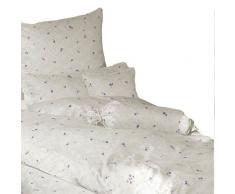 Janine Design Romantico 4663/05 Housse de couette 135x200 cm + taie doreiller 80x80 cm Satin maco