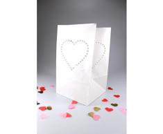 Tindra Lanterne en Papier Ignifuge, Ivoire, Taille Unique