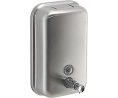 Gedy Maldive Distributeur de Savon, Acier Inoxydable, Chrome, 11Â x 13Â x 22