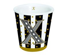 Jd Diffusion 285LETX Gobelet CafÃ©, CÃ©ramique, Multicolore, 10,9 x 10,5 x 11,9 cm