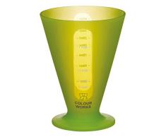 Colourworks CWCONMEASGRN Verre doseur en silicone pour ingrÃ©dients liquides et secs