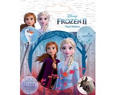 Disney Autocollants en Vinyle, Multicolore, 10 x 12,5 cm.