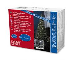 Konstsmide 3657-200 Système Guirlande dEclairage de Rallonge 100 Micro LEDs Blanc Câble Noir