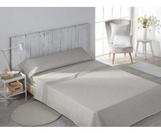 SECANETA Stilia Parure de lit 3 piÃ¨ces Drap-Housse, Drap Plat et taie doreiller, Rescue (Arena, lit 135 x 190/200 cm)