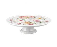 Rosenthal 10430-407165-12825 Plat sur Pied Petit Porcelaine, Rose, 21,4 x 21,4 x 7,5 cm