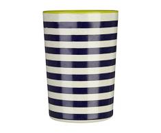 Premier Housewares MIMO à Rayures Gobelet 340 ML, Mélamine, Multi/colorées, 8 x 8 x 11 cm