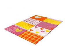 Sanat Hali - 2105 Rose - Tapis enfant BAMBINO Rose - 80x150 cm
