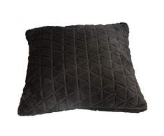 Comptoir du linge Coussin Pyramide Vison Microfibre, 50x50 cm