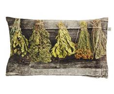 Dutch Decor Hebo â Coussin, 30x50 cm, Taupe - Polyester