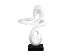 World Art TW60428 Sculpture en RÃ©sine Niveaux SupplÃ©ants, RÃ©sine, 72x48x27 Cm