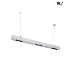 SLV Q-LINE PD Suspension dintérieur en aluminium avec LED 1 m BAP Argenté 3000 K 45 W
