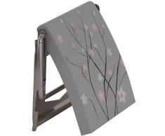 MSV 140411 Porte Rouleau Papier WC Jardin japonnais et INOX, MDF, Motif