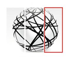 Gardinia Klöckner Panneau Japonais en Tissu Digi-Print Ballon 3 60 x 245 cm