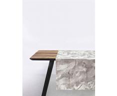 FOONKA Sandstrand Chemin de Table 100% Coton Beige 150 x 50 cm