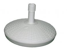 Base Parasol 30Â Ratt.Blanc