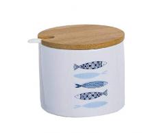 DCASA Sucrier Couvercle Bambou HOME Mixte Adulte, SynthÃ©tique