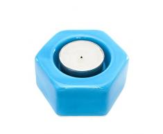 Helio Ferretti Bougeoir écrou, céramique Peinte, Mixte, Moyen