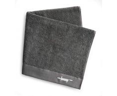 Scion Serviette de Toilette en Tissu Ã©ponge, Coton, Graphite, 50Â x 90