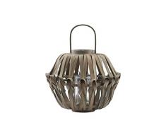 House Doctor Lanterne Noeuds Marron foncé