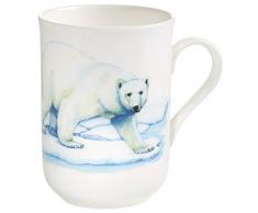 Maxwell & Williams PBA0004 Tasse, Porcelaine, Blanc/Multicolore, 10,5 x 7,5 x 10,5 cm