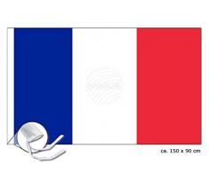 CISL France France Drapeau 150Â x 90Â cm * Nouveau * OVP *