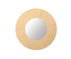 Kaiser Craft Medium Miroir Rond, Marron, Small