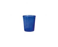 H & H 7215416 Lot de 6 verres en verre Jade Soda cL46 Bleu Décoration pour la Table
