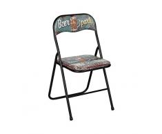 Bigbuy Home Chaise Multicolore