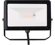 PCJ Supplies Spot LED extérieur, fond Ãclairage avec warmweiÃem (3000 K) et différentes couleurs (RVB), idéal pour lextérieur überdachten grâce à protection IP65