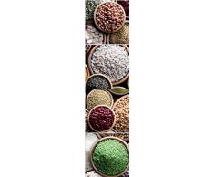 Plage 260555 Smooth â Tiles Stickers pour carrelage Spice Market 1, 6 Archet, Vinyle, Multicolore, 15 x 0,1 x 15 cm