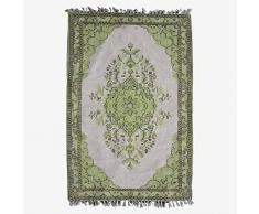 Better & Best Tapis en Coton, 200 x 300 cm, Vert et écru, Laine, Taille Unique