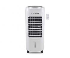 Beper P206RAF100 RafraÃ®chisseur, purificateur, rÃ©frigÃ©rateur, rÃ©servoir 6 L, 3 vitesses, 4 modes, avec roues, minuterie 12 h et tÃ©lÃ©commande, Air Cooler
