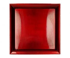 J. Kersten BV Assiette en Plastique Rouge 29 x 29 x 2 cm