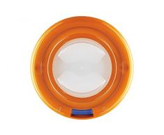 Abeba VV48637 Balance de Cuisine numérique Bubble en Orange, Plastique, 45x35x25 cm