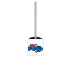 MSV 2108528 Brosse de WC Mini, Bleu