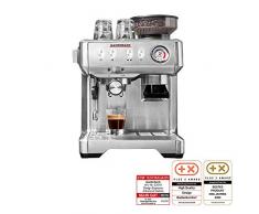 Gastroback 42619 Machine à expresso Advanced Barista avec broyeur conique et pompe à expresso italenne professionnelle en acier inoxydable 15 bars