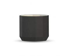 Cooee Design Edge Pot de Fleurs CÃ©ramique Noir 18 cm