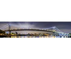 Scenolia Papier Peint Fresque murale BROOKLYN LIGHTS 12 x 2,70 m | Déco murale XXL Qualité HD