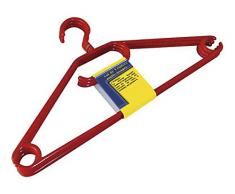 Milbox Nespoli MO448434 Lot de 3 Cintres Plastique Crochet Tournant